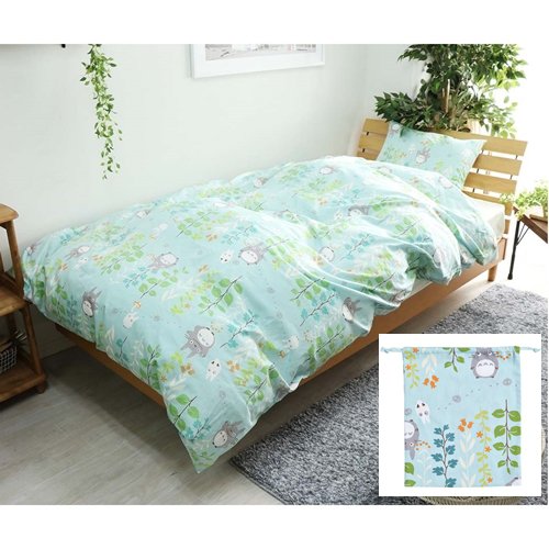 3 Set - Blanket Case + Pillow Case + Pouch Bag - Totoro - Ghibli 2017
