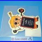 RARE 1 left - Sticker (S) Made JAPAN - Porco Menu Board Mugiwara Boushi Straw Hat Cafe Ghibli Museum