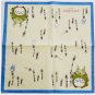 RARE 1 left - Handkerchief - 30x30cm - Made in JAPAN - Horsetail - Totoro Ghibli no production