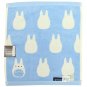 Hand Towel 33x36cm - Jacquard Weaving - Made in Portugal - Chu Blue Totoro Ghibli 2016