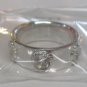 RARE 1 left - Ring #22 Silver 950 Cubic Zirconia Cominica Howl's Moving Castle Ghibli no production