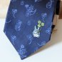 Necktie - Silk - Made in JAPAN - Navy - Clover One Point - Totoro - Ghibli 2019