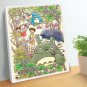 366 pieces Jigsaw Puzzle - Canvas Style No Glue No Frame Artboard Jigsaw harvest Totoro Ghibli 2019