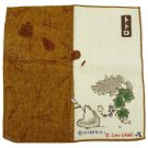 RARE 2 left - Towel Handkerchief 21.5x21.5cm - Made in JAPAN - Totoro Sun Arrow Ghibli no production