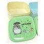 RARE 2 left - Lunch Bento Box Tupperware - Made in JAPAN Green Mei Totoro Ghibli 2012 no product