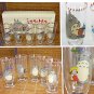 RARE 1 left - 5 Juice Glass Cup - Made JAPAN - 5 Different Designs Noritake Totoro Ghibli no product