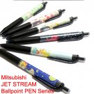 15% OFF - 6 Ballpoint Pen Set - Made in Japan - Jet Stream Mitsubishi Innovated Ink - Ghibli 2020