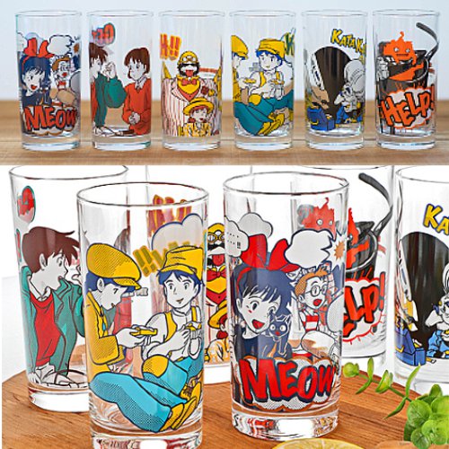 Glass Cup Made in JAPAN Vintage Glass Collection Jiji Tombo Kiki's