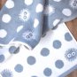 Hand Towel 33x36cm - Pile Jacquard Weaving Made Portugal - Kurosuke Dust Bunnies Totoro Ghibli 2018