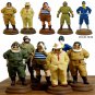RARE - 6 Figure - Complete Full Set - Posing Collection - Mamma Auito Curtis Porco Ghibli 2020