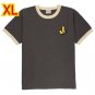 RARE - Ringer T-shirt (XL) Unisex GBL - Patch Embroidery Jiji Kiki's Delivery Service Ghibli 2020