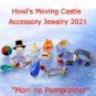 2 Ring Set - Size #11 - Mori no Pomponner - Howl & Sophie - Howl's Moving Castle Ghibli 2021