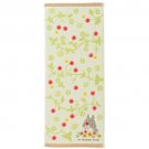 Face Towel 34x80cm - Untwisted Thread Steam Shirring Applique - Wild Strawberry Totoro Ghibli 2020