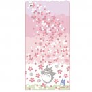 Bath Towel 60x120cm - Untwisted Thread Jacquard Applique - Sakura Cherry Blossom Totoro Ghibli 2020