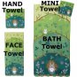 Bath Towel 60x120cm - Untwisted Thread Jacquard - Tunnel - Totoro Ghibli 2021