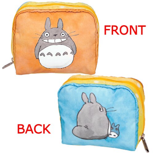 Pouch Bag W12xh9cm Square Cosmetic Lesportsac It Wasn T A Dream Totoro Ghibli 21