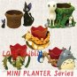 RARE - Container / Mini Planter Cover - Figure Nekobus Catbus - Totoro - Ghibli 2016 no production