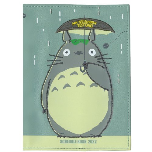 2022 Schedule Diary Calendar - Oct 2021 to Jan 2023 - Embroidery Totoro Ghibli