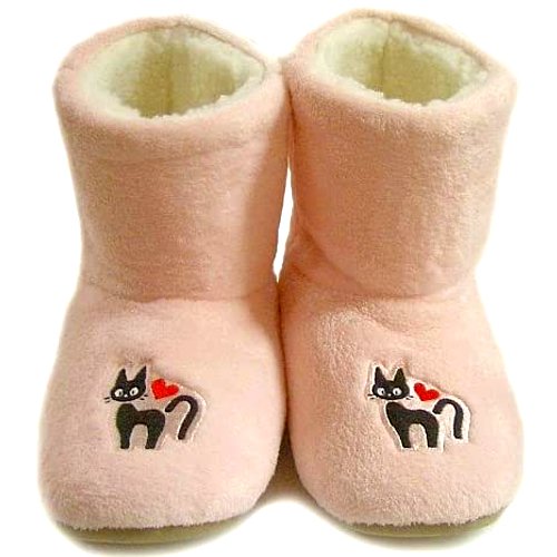 RARE 1 left - Room Boots - Fluffy 23.5cm 9.25in Jiji Kiki's Delivery Service Ghibli 2012 no product