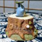 RARE 1 left - Music Box Porcelain Amefuri Rain Chu Blue Totoro Kurosuke Ghibli Sekiguchi no product