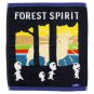 RARE - Hand Towel 34x36cm - GBL Limited - Kodama Shishigami Tree Forest Spirit Mononoke Ghibli 2021