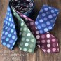 Necktie - Silk - Made in JAPAN - Jacquard - Green - 4 Colors Dots - Totoro - Ghibli 2022