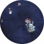 Necktie - Silk - Made in JAPAN - Jacquard - Navy - Mushroom - Totoro - Ghibli 2019