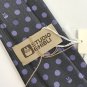 Necktie - Silk - Made in JAPAN - Jacquard - Gray - Random Dots - Totoro - Ghibli 2019