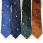 Necktie - Silk - Made in JAPAN - Jacquard - Navy - Leaf Dots - Totoro - Ghibli 2021
