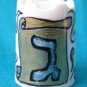Gimel  -   Hebrew alphabet letter porcelain  thimble