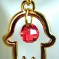 Hamsa Necklace pendant Evil Eye Kaballah