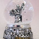 Jerusalem snow globe Moses with  Ten Commandments