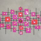 Abstract Metal Wall Sculpture Art Painting One of a Kind
