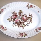 Johnson Brothers DEVON SPRAYS -- Large Serving Platter