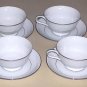 Noritake BUCKINGHAM -- 4 Cups and Saucers
