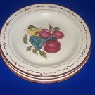 Home AROUND THE ORCHARD -- 4 Large Dinner Plates