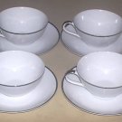 Yamato MOON GLOW -- 4 Cups and Saucers