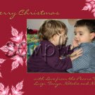 Classis Snowflake Photo Christmas Card + Thank You Card