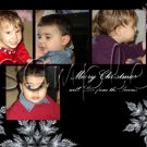 Classic Snowflake Holiday Cards + Free thank You Cards You Print