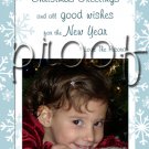 Custom Photo Christmas / Holiday Cards + Free thank You Cards -- You Print
