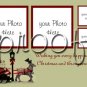 Custom Photo Christmas / Holiday Cards + Free thank You Cards -- You Print