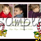 Custom Photo Christmas / Holiday Cards + Free thank You Cards -- You Print