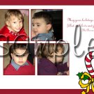 Custom Photo Christmas / Holiday Cards + Free thank You Cards -- You Print