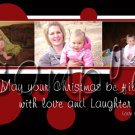 Custom Photo Christmas / Holiday Cards + Free thank You Cards -- You Print