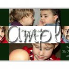 Custom Photo Christmas / Holiday Cards + Free thank You Cards -- You Print