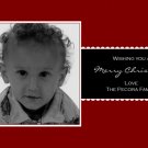 Custom Photo Christmas / Holiday Cards + Free thank You Cards -- You Print
