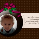 Custom Photo Christmas / Holiday Cards + Free thank You Cards -- You Print