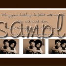 Custom Photo Christmas / Holiday Cards + Free thank You Cards -- You Print