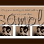 Custom Photo Christmas / Holiday Cards + Free thank You Cards -- You Print
