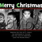 Custom Photo Christmas / Holiday Cards + Free thank You Cards -- You Print